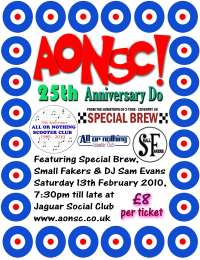 Special Brew @ AONSC 25th Anniversary Do