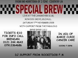 Special Brew - Live on stage